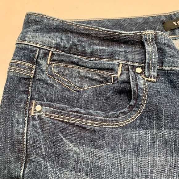 White House Black Market Jeans Adult 10R Blue Pockets Boot Leg Women’s - Picture 6 of 13